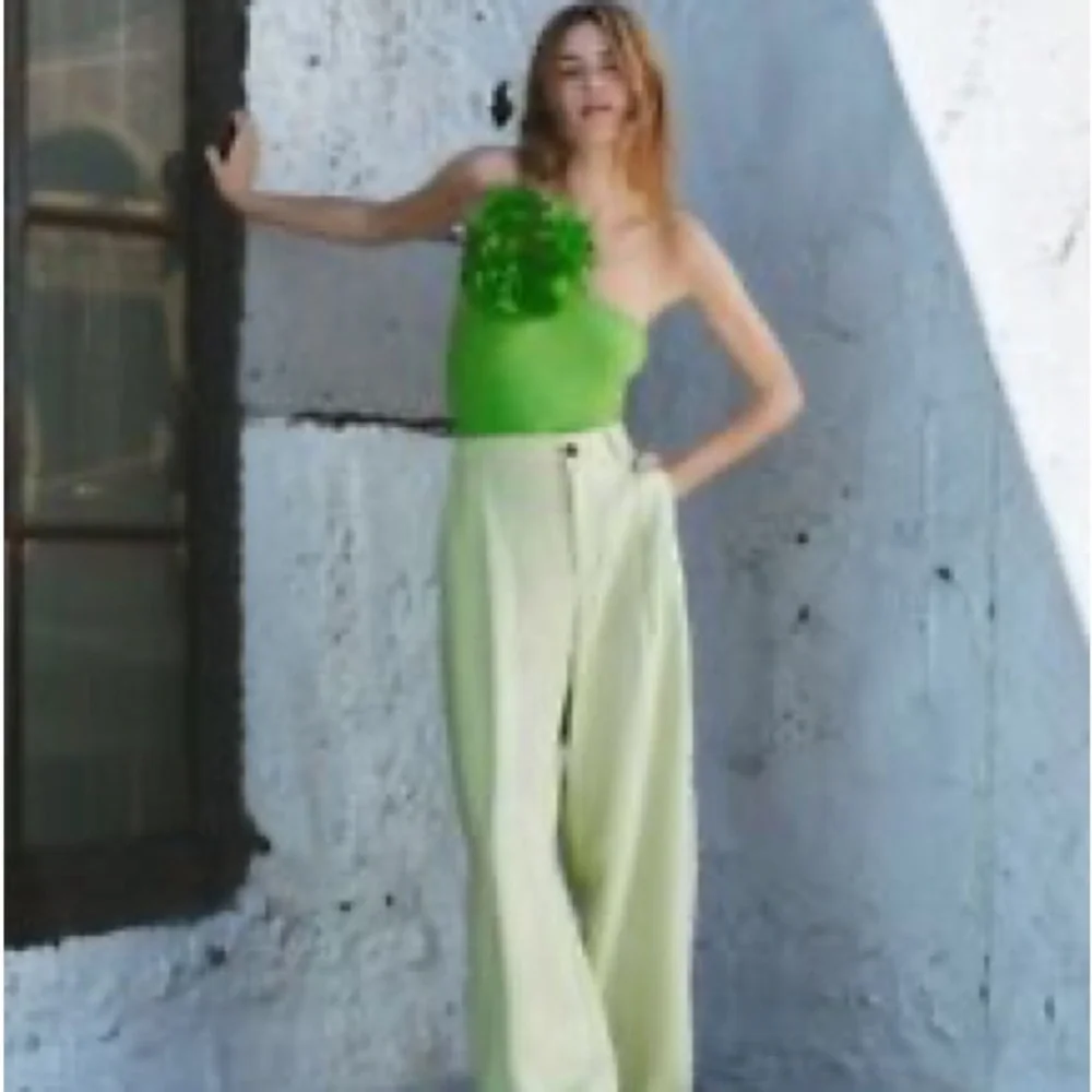 New Zara Swimsuit Green One piece M - Picture 6 of 8